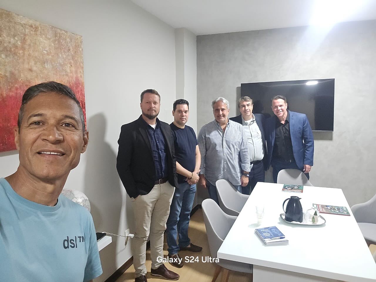 Reunião executiva — relacionamento e projeto